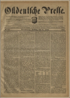 Ostdeutsche Presse. J. 25, № 137 (14 czerwca 1901)