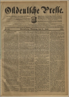 Ostdeutsche Presse. J. 25, № 140 (18 czerwca 1901)