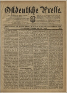 Ostdeutsche Presse. J. 25, № 143 (21 czerwca 1901)