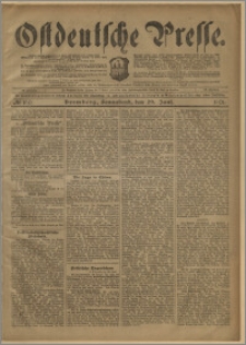 Ostdeutsche Presse. J. 25, № 150 (29 czerwca 1901)