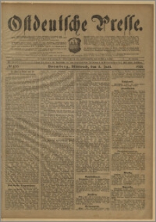 Ostdeutsche Presse. J. 25, № 153 (3 lipca 1901)