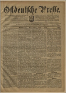 Ostdeutsche Presse. J. 25, № 154 (4 lipca 1901)