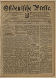 Ostdeutsche Presse. J. 25, № 157 (7 lipca 1901)