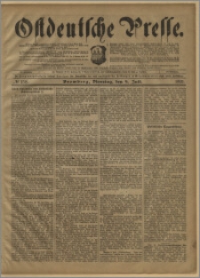 Ostdeutsche Presse. J. 25, № 158 (9 lipca 1901)