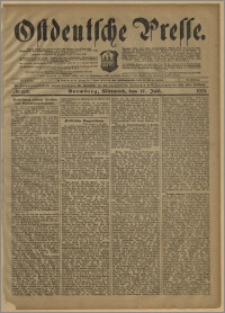 Ostdeutsche Presse. J. 25, № 165 (17 lipca 1901)