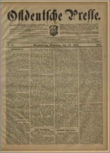 Ostdeutsche Presse. J. 25, № 170 (23 lipca 1901)