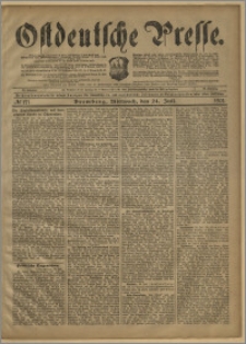 Ostdeutsche Presse. J. 25, № 171 (24 lipca 1901)