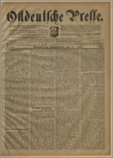 Ostdeutsche Presse. J. 25, № 174 (27 lipca 1901)