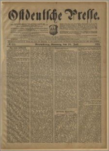 Ostdeutsche Presse. J. 25, № 175 (28 lipca 1901)