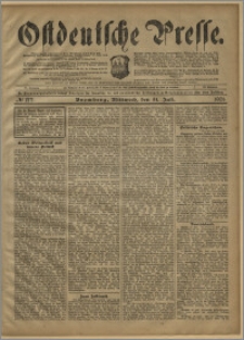 Ostdeutsche Presse. J. 25, № 177 (31 lipca 1901)