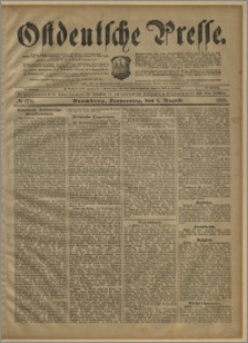 Ostdeutsche Presse. J. 25, № 178 (1 sierpnia 1901)