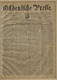 Ostdeutsche Presse. J. 25, № 180 (3 sierpnia 1901)