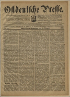 Ostdeutsche Presse. J. 25, № 181 (4 sierpnia 1901)