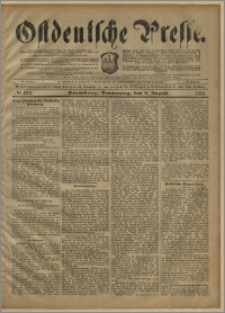 Ostdeutsche Presse. J. 25, № 184 (8 sierpnia 1901)