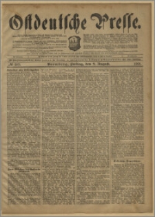 Ostdeutsche Presse. J. 25, № 185 (9 sierpnia 1901)