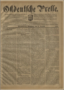 Ostdeutsche Presse. J. 25, № 187 (11 sierpnia 1901)