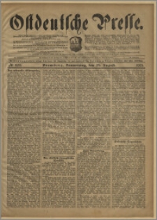 Ostdeutsche Presse. J. 25, № 202 (29 sierpnia 1901)