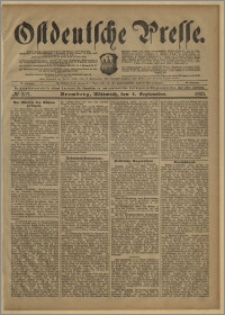 Ostdeutsche Presse. J. 25, № 207 (4 września 1901)