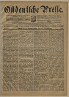 Ostdeutsche Presse. J. 25, № 208 (5 września 1901)