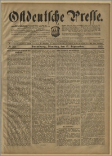 Ostdeutsche Presse. J. 25, № 218 (17 września 1901)