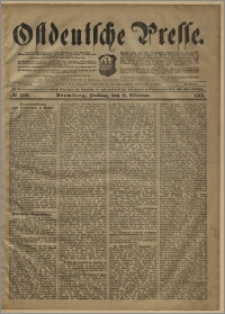 Ostdeutsche Presse. J. 25, № 239 (11 października 1901)