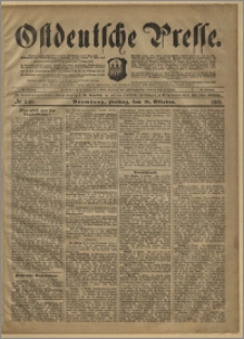 Ostdeutsche Presse. J. 25, № 245 (18 października 1901)