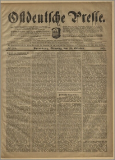 Ostdeutsche Presse. J. 25, № 254 (29 października 1901)