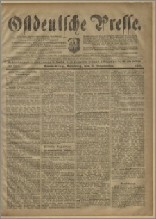 Ostdeutsche Presse. J. 25, № 259 (3 listopada 1901)