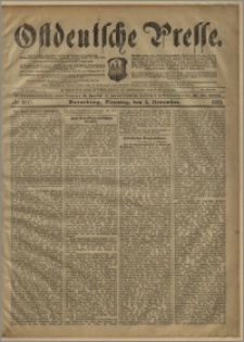 Ostdeutsche Presse. J. 25, № 260 (5 listopada 1901)