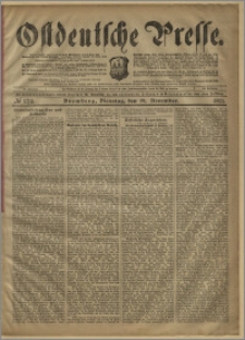 Ostdeutsche Presse. J. 25, № 272 (19 listopada 1901)