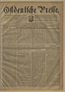 Ostdeutsche Presse. J. 25, № 276 (24 listopada 1901)