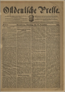 Ostdeutsche Presse. J. 25, № 289 (10 grudnia 1901)