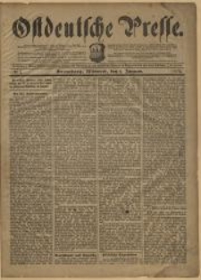 Ostdeutsche Presse. J. 26, № 1 (1 stycznia 1902)