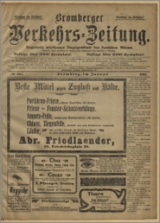 Bromberger Verkehrs-Zeitung : Ungemein wirksames Anzeigenblatt des deutschen Ostens. № 361 (styczeń 1901)