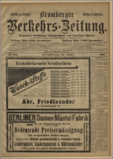 Bromberger Verkehrs-Zeitung : Ungemein wirksames Anzeigenblatt des deutschen Ostens. № 380 (czerwiec 1901)