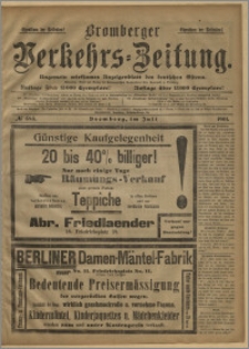 Bromberger Verkehrs-Zeitung : Ungemein wirksames Anzeigenblatt des deutschen Ostens. № 385 (lipiec 1901)