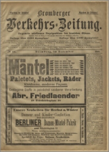 Bromberger Verkehrs-Zeitung : Ungemein wirksames Anzeigenblatt des deutschen Ostens. № 401 (listopad 1901)