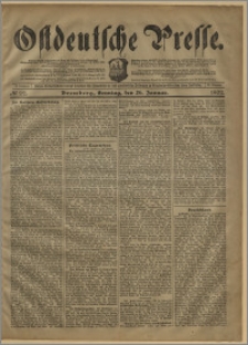 Ostdeutsche Presse. J. 26, № 22 (26 stycznia 1902)