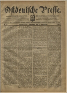 Ostdeutsche Presse. J. 26, № 40 (16 lutego 1902)