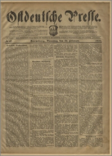 Ostdeutsche Presse. J. 26, № 47 (25 lutego 1902)