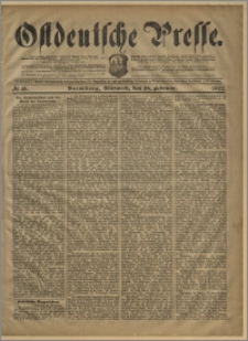 Ostdeutsche Presse. J. 26, № 48 (26 lutego 1902)