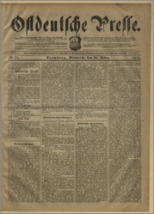 Ostdeutsche Presse. J. 26, № 72 (26 marca 1902)