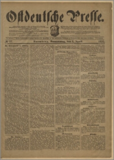 Ostdeutsche Presse. J. 26, № 77 (3 kwietnia 1902)