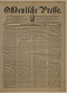 Ostdeutsche Presse. J. 26, № 86 (13 kwietnia 1902)