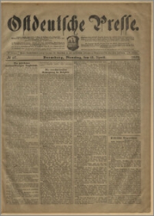 Ostdeutsche Presse. J. 26, № 87 (15 kwietnia 1902)