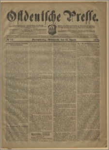 Ostdeutsche Presse. J. 26, № 88 (16 kwietnia 1902)