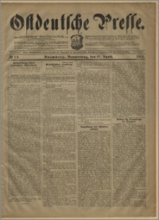 Ostdeutsche Presse. J. 26, № 89 (17 kwietnia 1902)