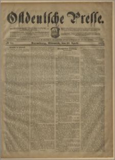 Ostdeutsche Presse. J. 26, № 94 (23 kwietnia 1902)