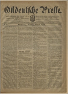 Ostdeutsche Presse. J. 26, № 99 (29 kwietnia 1902)