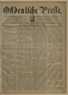 Ostdeutsche Presse. J. 26, № 105 (6 maja 1902)